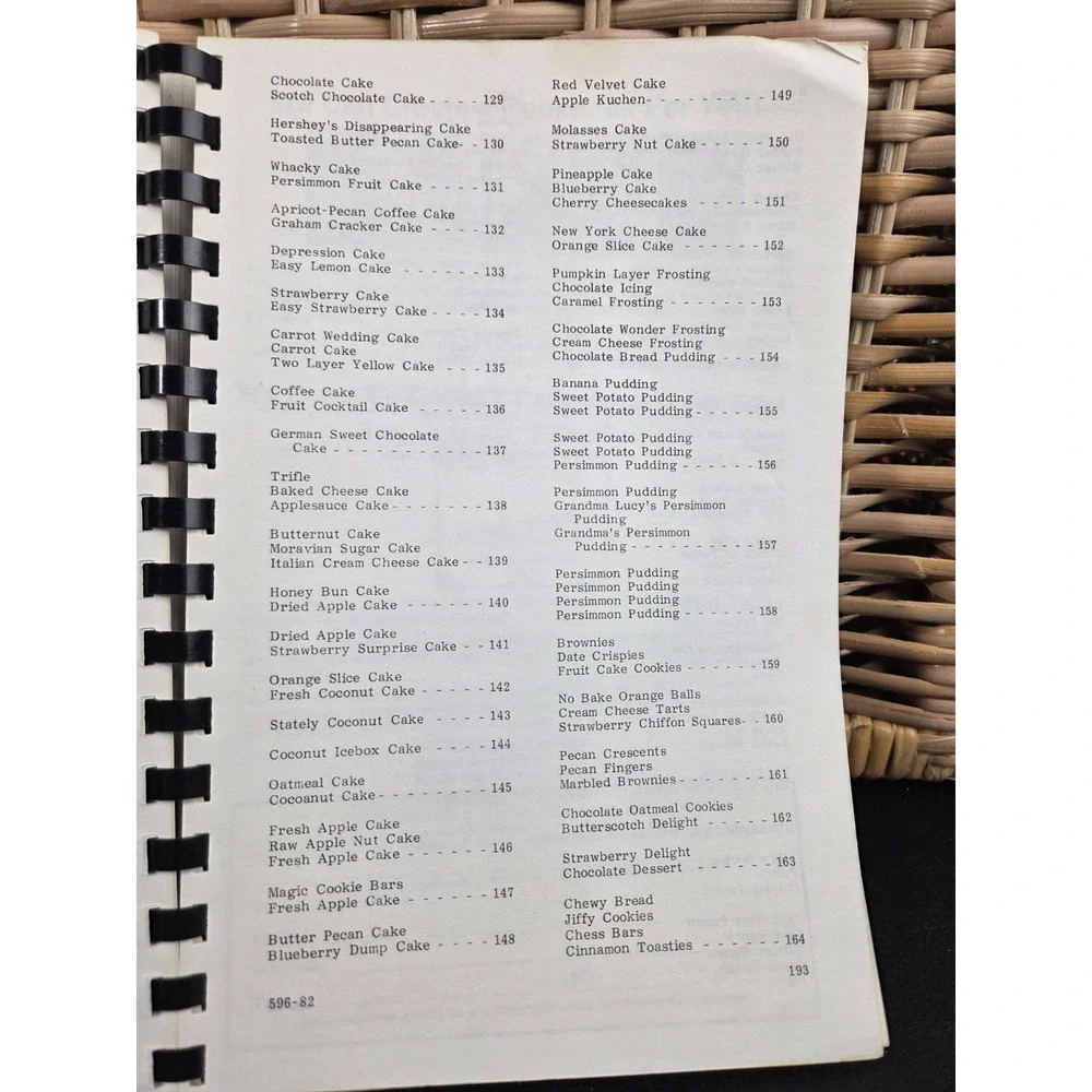 Love Joy United Methodist Church Cookbook Recile Book 1982 Troy, NC